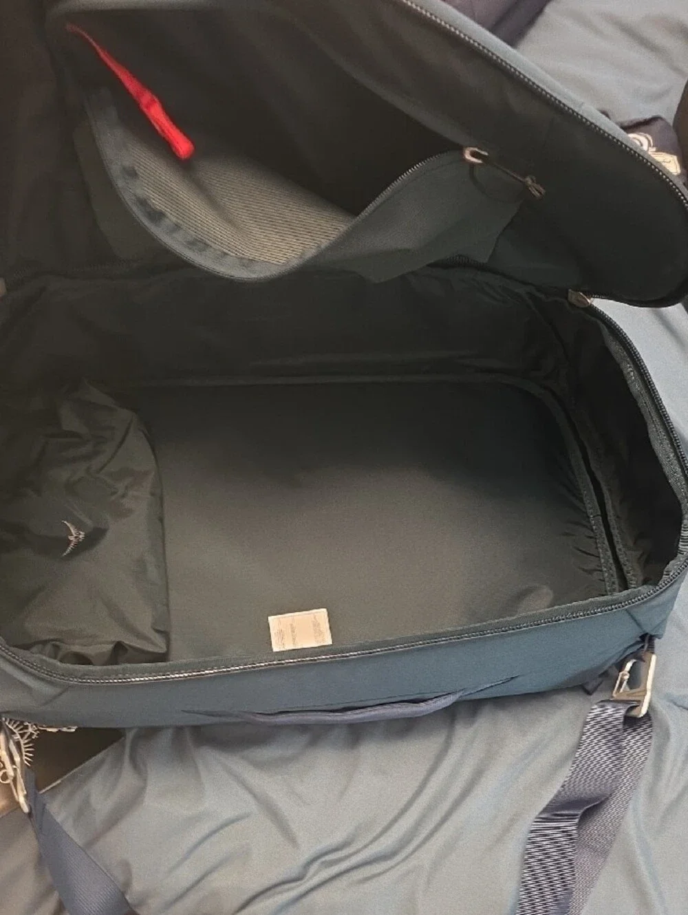 NWT OSPREY Teal Blue Arcane 30L Duffel Pack